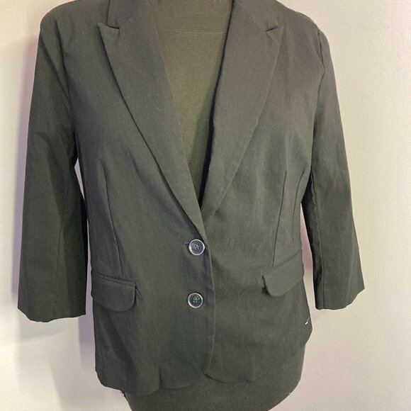 Dress Barn Jacket, NWOT, 3/4 Sleeves, Size L - Picture 1 of 15